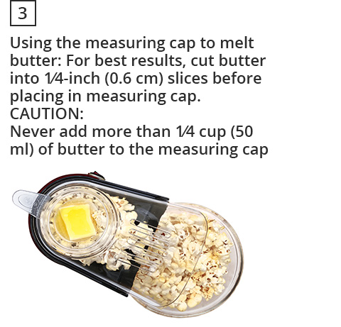 How to make popcorn step 3